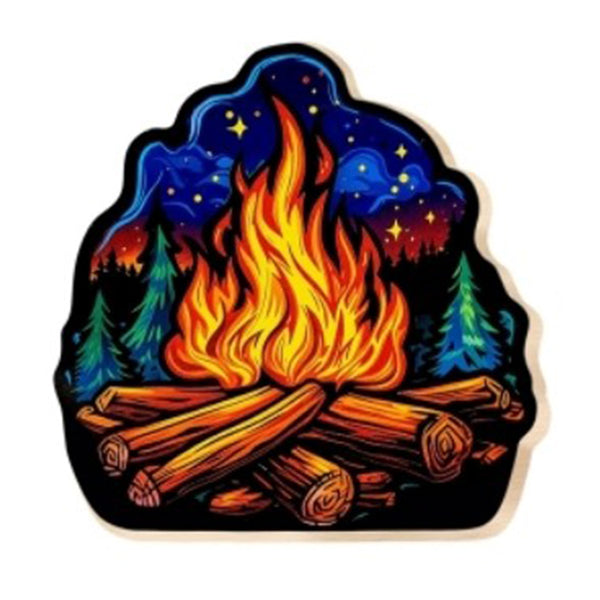 Campfire Sling Puck Game