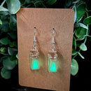 Glow in the Dark Ghost in Bottle Earrings