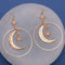 Celestial Dreams Gold Hoops