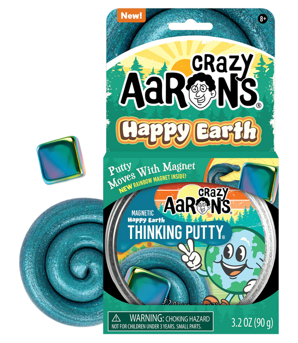 Happy Earth Magnetic Storms Thinking Putty