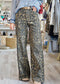 HW Retro Wide Leopard Print