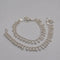 Indian Traditional Ethnic Silver Bell Anklet