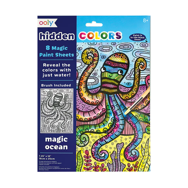 Hidden colors magic ocean
