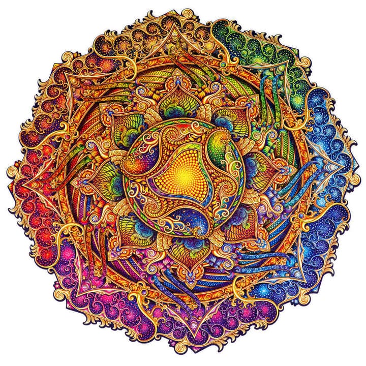 Inexhaustible abundance mandala