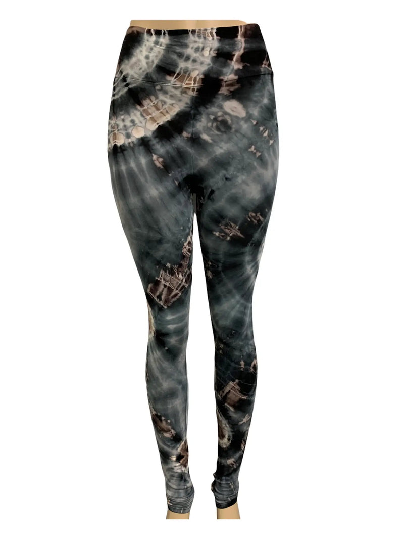 Neutral Tie Dye Leggings