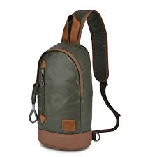 Urban Light Coated Canvas Sling Bag