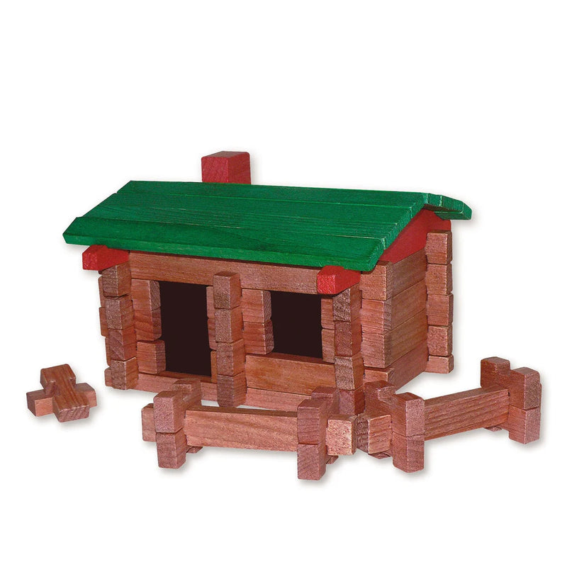 Paul Bunyan 37 piece Log Building Set