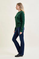 Judy Blue - Classic Mid Rise Bootcut Jeans Dark Denim