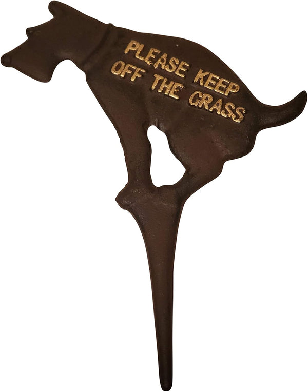 Please Keep Off the Grass sign