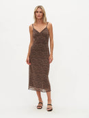 Cheetah Tank Slip Dress - Lana
