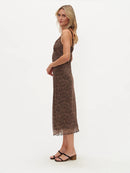 Cheetah Tank Slip Dress - Lana