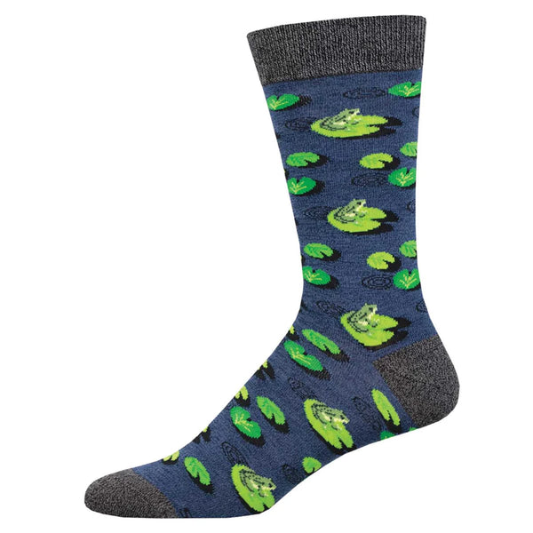 Men's Leaping Lily Pads Socks