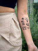 Nature Temporary Tattoos