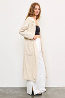 Ivory long cardigan