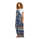 Boho Wide Leg Floral Overall