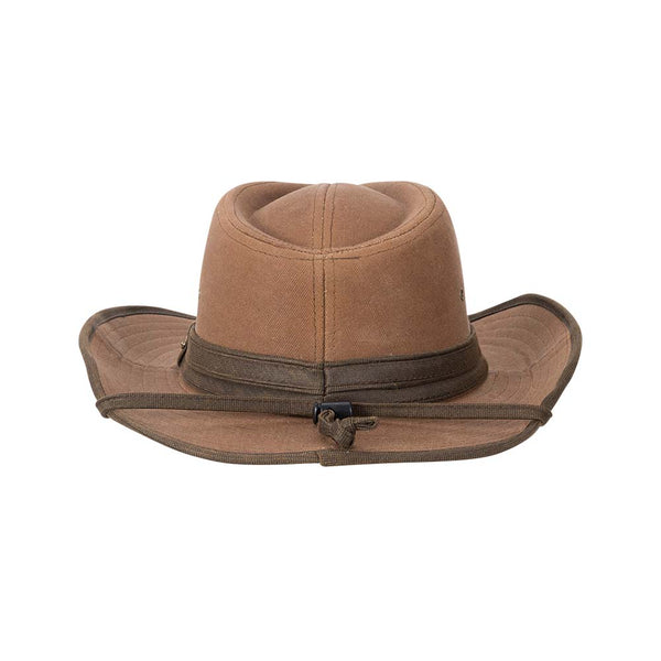 Cotton Outback Hat with Chin Strap