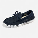 Ilse Jacobsen Tulip Boat Shoe- Dark Indigo