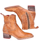 Merryli Ankle Bootie - Tan Rustic