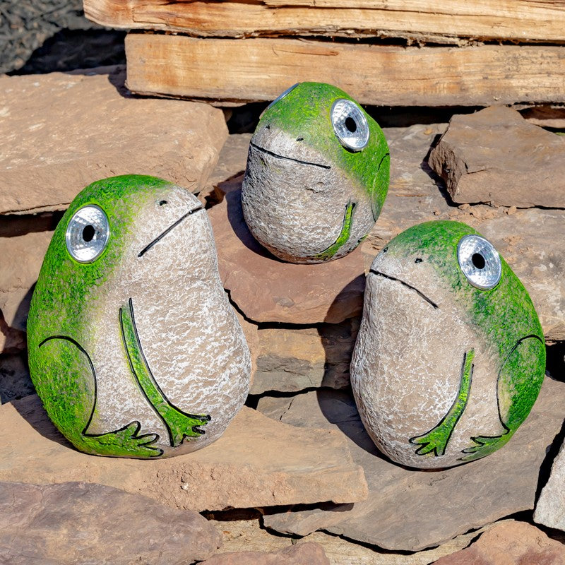 Solar Rock Frogs