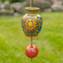Hand Painted Porcelain "Terravinna" Rain Chain