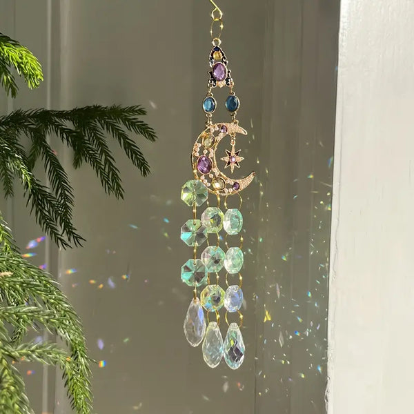 Moon Water Drop Suncatcher