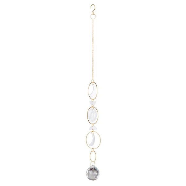 SUN & MOON RESIN CRYSTAL SUNCATCHER