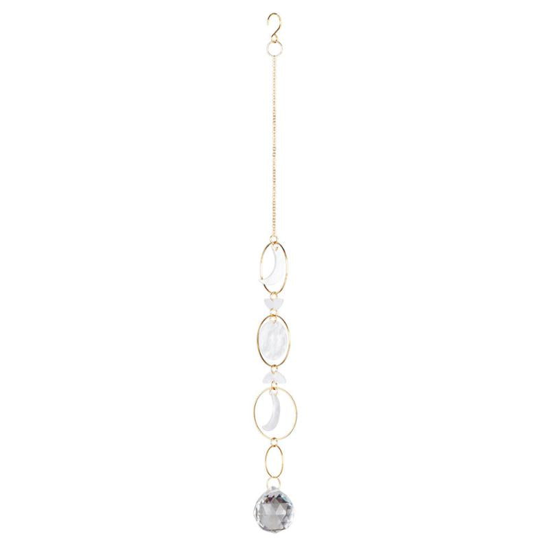 SUN & MOON RESIN CRYSTAL SUNCATCHER