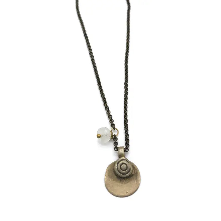 Edina Necklace- Moonstone
