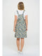 Moth Floral Print Corduroy Dress