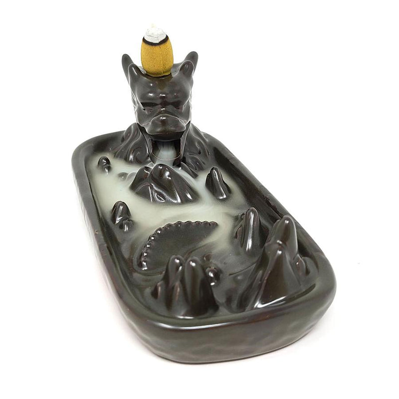 Dragon Mountain Incense & Backflow cone burner