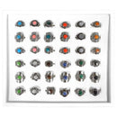 MINI ROUND STONE RING