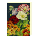 Midnight Poppies Blank Card