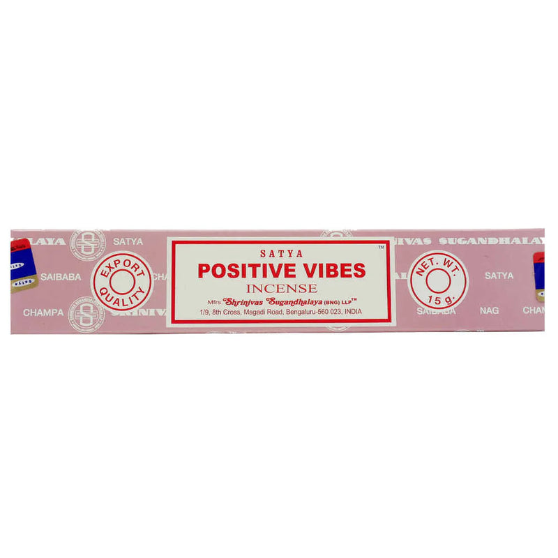 Positive Vibes Satya Incense