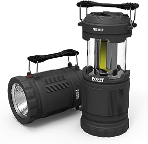 Nebo Poppy Lantern and Spot Light- Green