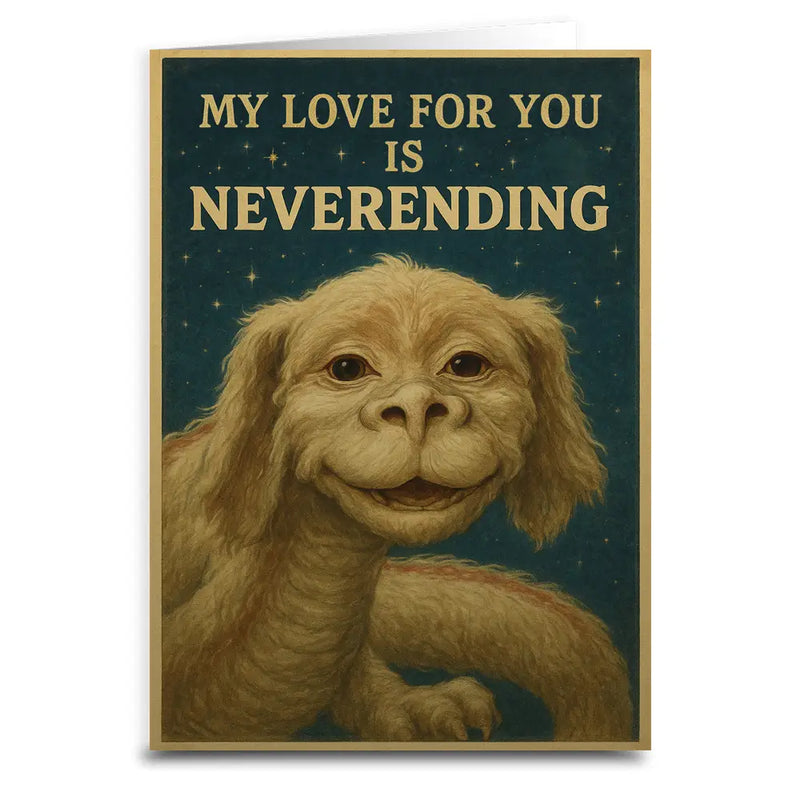 My Love For You Is Neverending Card