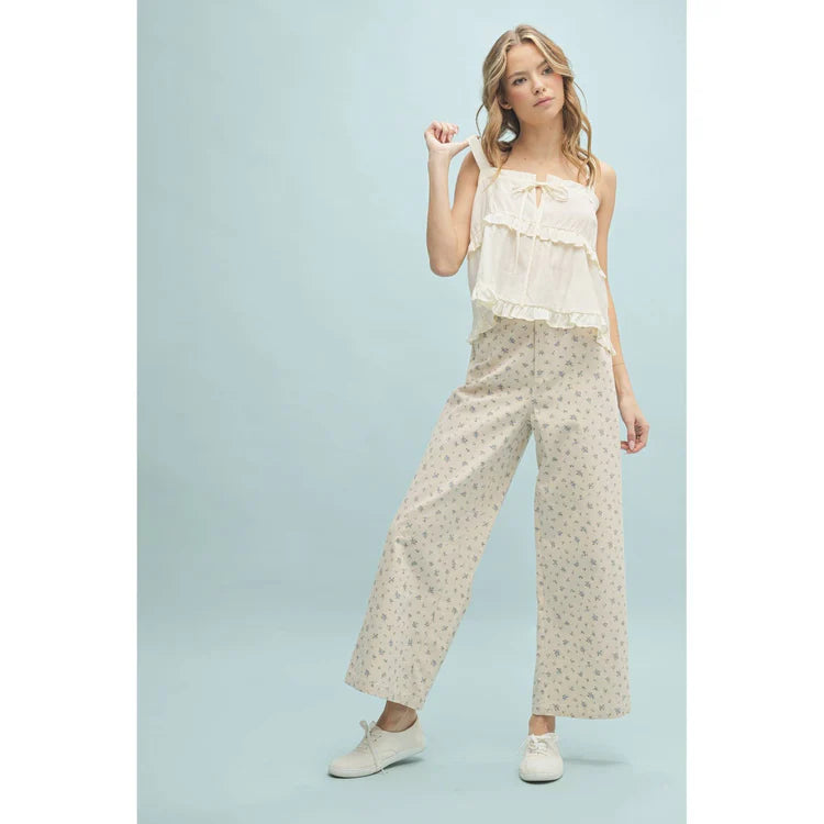 Ruffle Tiered Cami Top