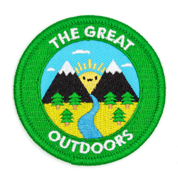 The Great Outdoors Iron On Patch