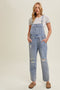 Cotton Denim Overall Distressed