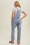 Cotton Denim Overall Distressed