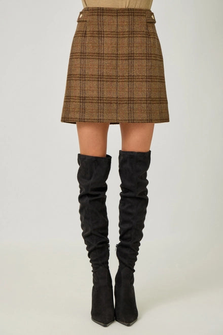 Plaid Skirt