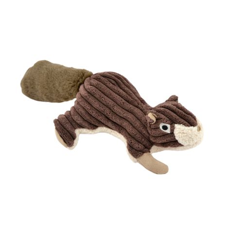Plush Squirrel  Dog Toy with Squeaker