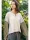 V-Neck Long Sleeve knit top