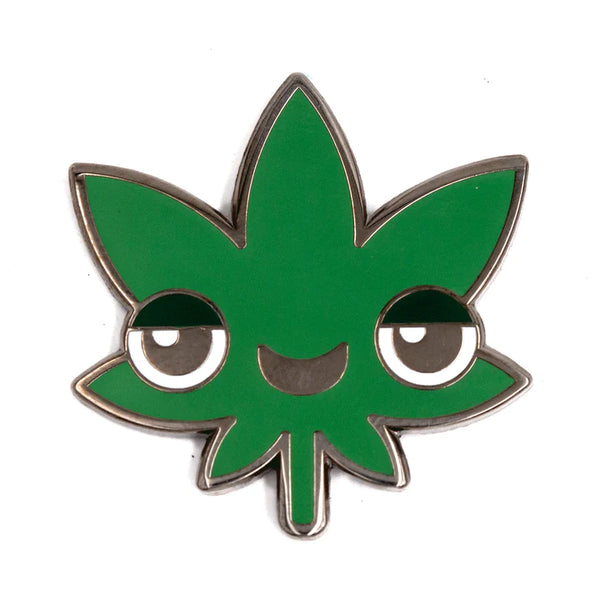 Pot Face Enamel Pin