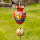 Hand Painted Porcelain "Terravinna" Rain Chain