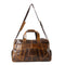 Rawhide Range Leather traveler Bag in Rodeo Tan
