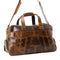Rawhide Range Leather traveler Bag in Rodeo Tan