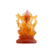 Amber Ganesha Lamp