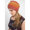 Faux Mohair Striped Slouchy Fleece-Lined Unisex Beanie Hat
