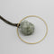 Rough Cut Semi-Precious Stones Brass Necklace