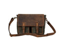 Carriage Port Satchel Laptop Bag